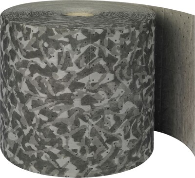 Brady® BattleMat™ 15"(W) x 150'(L) Heavy Roll Absorbent Pad, 26 gal