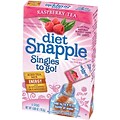 Singles To Go!, Diet Snapple®, Raspberry, 6/Box, 12 Boxes/Carton