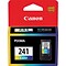 Canon CL-241 Color Ink Cartridge (5209B001AA), Standard Yield (180 pages)