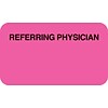 Medical Arts Press® Insurance Chart File Medical Labels, Referring Physician, Fluorescent Pink, 7/8x