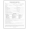 Medical Arts Press® Dental Registration and Medical History Form, Spanish