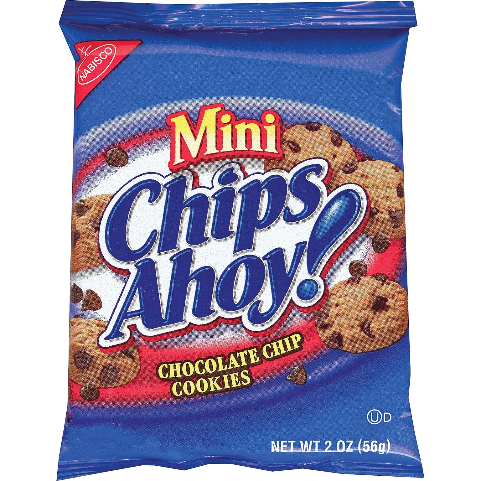 Chips Ahoy! Chocolate Chip Cookies, 2 oz., 60/Carton (NFG015480)