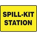 Accuform SPILL-KIT STATION Aluminum Safety Sign, 7 x 10 (MCHL563VA)