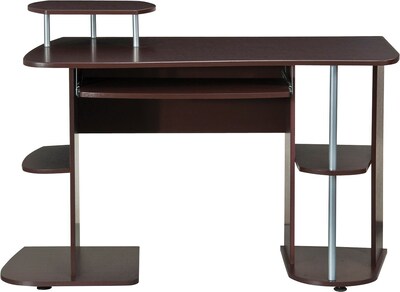 Techni Mobili Compact Computer Desk Cherry