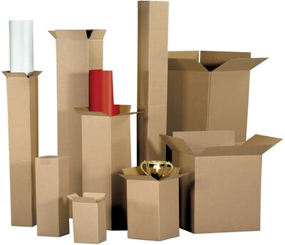 Coastwide Professional™ 12 x 12 x 24, 200# Mullen Rated, Shipping Boxes, 25/Bundle (CW29406)