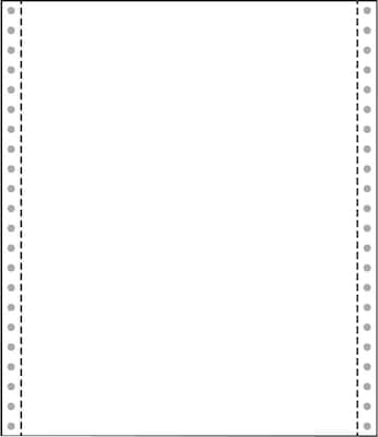 Printworks® Professional 20 lbs. Blank Computer Paper, 9 1/2 x 11, White, 2500 Sheets