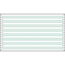 Printworks® Professional Computer Paper, 18 lbs., 8.5 x 14, Green Bar, 3000 Sheets/Carton (PRB0216