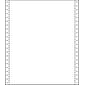 Printworks Professional 2 Part Blank Computer Paper, 9.5" x 11", 13 lbs., White, 1400 Sheets/Carton (02242)