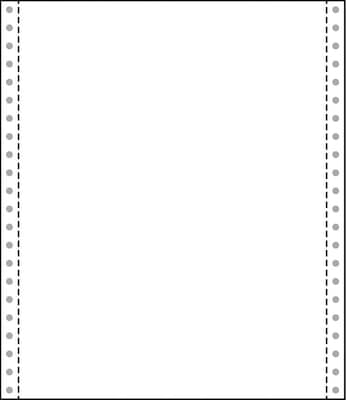 Printworks® Professional 4-Part 9.5 x 11Blank Computer Paper, 92 Brightness, 800 Sheets/Carton (PR