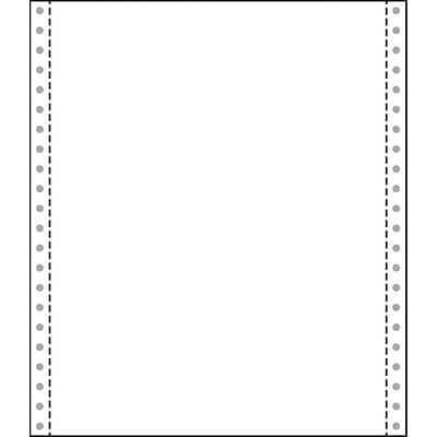 Printworks® Professional 4 Part Blank Computer Paper, 9 1/2 x 11, White, 800 Sheets