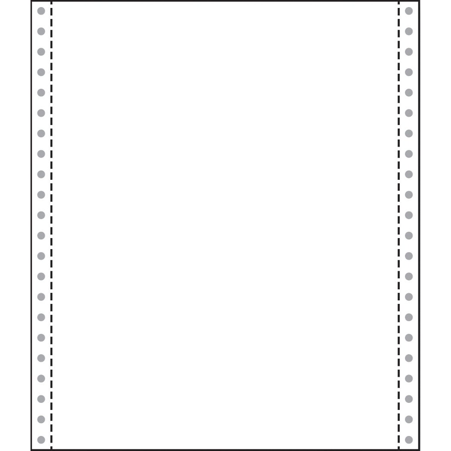 Printworks® Professional 4-Part 9.5 x 11Blank Computer Paper, 92 Brightness, 800 Sheets/Carton (PRB02744)