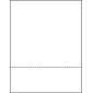 Printworks® Professional 8.5" x 11" Perforated Paper, 24 lbs., 92 Brightness, 2500 Sheets/Carton (04168)