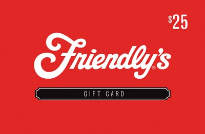 Friendlys $25 Ice Cream Design Gift Card (67849B2500)