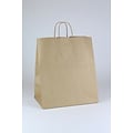 Take Home Shopper 16.25 x 14 x 9.5 Kraft Paper Shopping Bags, Brown, 200/Carton (KRAFT141015)