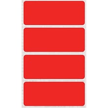 See-Thru Full Color Label Protectors, Red