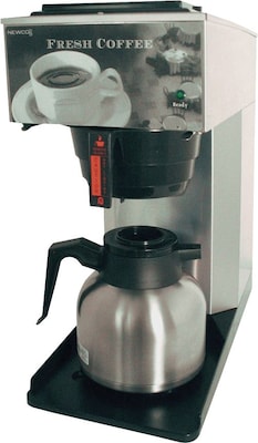 Newco 8-Cups Pourover Coffee Maker, Metallic (NEWAKTC)