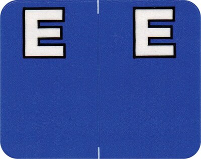 Medical Arts Press Alpha Labels on Roll,  Letter E, 750/Roll (39895)