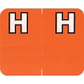 Medical Arts Press Alpha Labels on Roll,  Letter H, 750/Roll (39898)