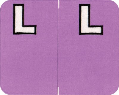 Medical Arts Press® Alpha Labels on Roll,  Letter L