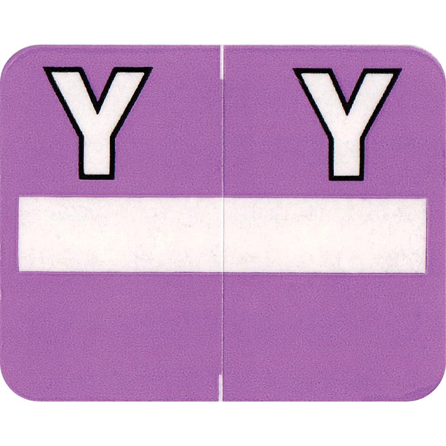 Medical Arts Press Alpha Labels on Roll, Letter Y, 750/Roll (39915