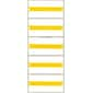 Medical Arts Press Wraparound Name Labels, Yellow, 250/Pack (32609)