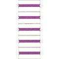 Medical Arts Press Wraparound Name Labels, Lavender, 250/Pack (32611)