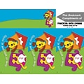 Graphic Image 3-Up Laser Postcards with Bookmark, Animated Dog and Cat, Come in and visit us soon