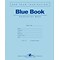 Roaring Spring Exam Book 8 1/2 x 7, Wide Ruled, 4 Sheets/8 Pages, Blue