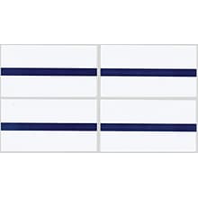 See-Thru Colored Edge Label Protectors, Blue