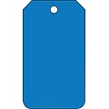 ACCUFORM SIGNS® Solid Color Blank Tag, Blue, 5¾ x 3¼, RP-Plastic, 25/Pk