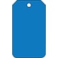Accuform Solid Color Blank Tag, Blue, 5 3/4" x 3 1/4", PF-Cardstock, 25/Pack (MDT526CTP)