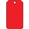 ACCUFORM SIGNS® Solid Color Blank Tag, Red, 5¾ x 3¼, PF-Cardstock, 25/Pk