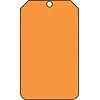 ACCUFORM SIGNS® Solid Color Blank Tag, Orange, 5¾ x 3¼, PF-Cardstock, 25/Pk