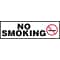 Accuform Safety Label, NO SMOKING, 3 x 10, Adhesive Vinyl, 5/Pack (LSMK575VSP)