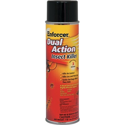 Amrep Enforcer Dual Action Insect/Lice Killer, 17 oz. can, 12/Case