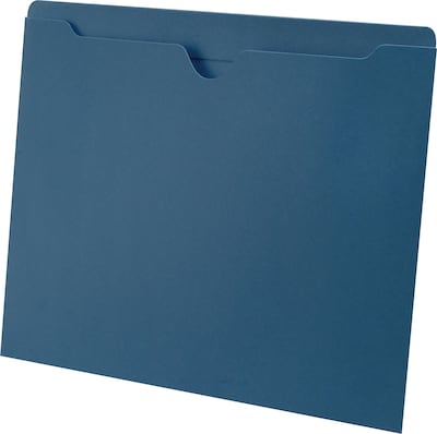 Medical Arts Press®  File Pocket, Letter Size, Blue, 100/Box (55475BE)