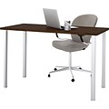 Bestar® 48W Computer Table in Chocolate with Square Legs (65855-69)
