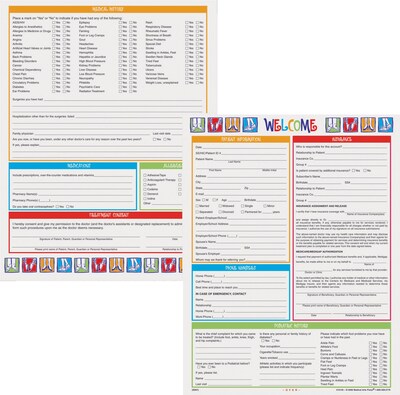 Medical Arts Press® Podiatry Registration and History Forms, Love Your Feet