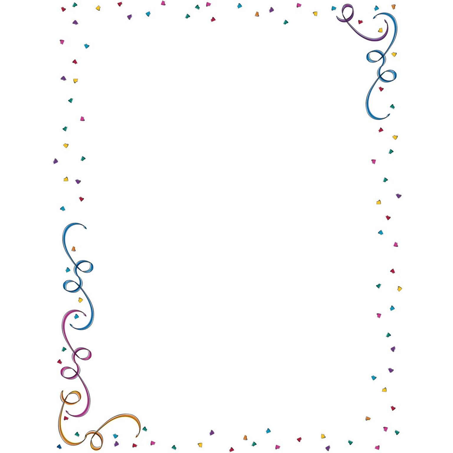 Great Papers Party Elements Letterhead, 80/Pack