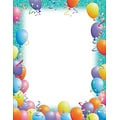 Great Papers! Birthday Letterhead, Party Balloons, 80/Pack (2014113)