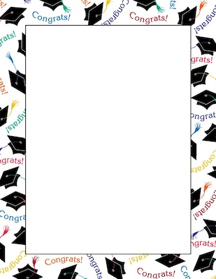 GP 8.5x11 Graduation Letterhead 80/pk