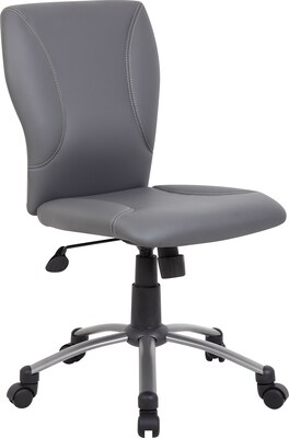 Boss Tiffany Modern Office Chair, Grey (B220-GY)
