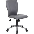 Boss Tiffany Modern Office Chair, Grey (B220-GY)