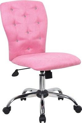 Boss Tiffany Modern Office Chair, Pink (B220-PK)