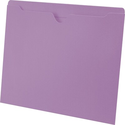 Medical Arts Press®  File Pocket, Letter Size, Lavender, 100/Box (55475LV)