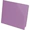 Medical Arts Press End-Tab Slant File Pockets, Letter Size, Lavender, 100/Box (51439LV)