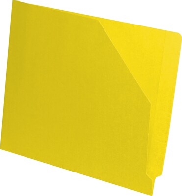 Medical Arts Press File Pocket, Letter Size, Yellow, 100/Box (51439YW)