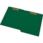 Medical Arts Press® 11 pt. Colored End-Tab Pocket Folders; 2 Fasteners, Green, 50/Box