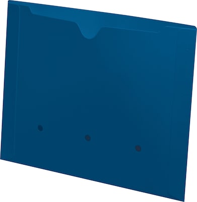 Medical Arts Press®  File Pocket, Letter Size, Blue, 50/Box (52394BE)