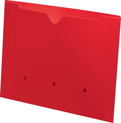 Medical Arts Press®  File Pocket, Letter Size, Red, 50/Box (52394RD)